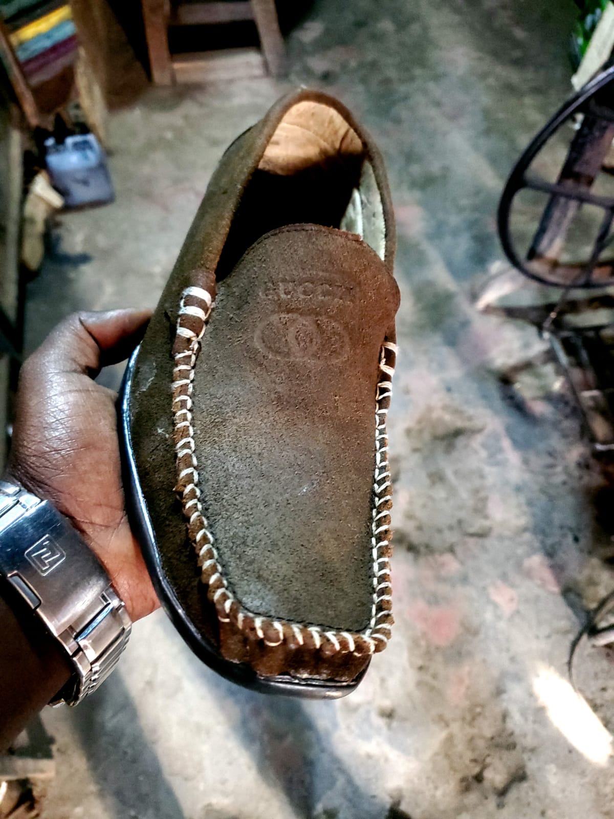 Good quality Loafer Leather Suede Shoes for Men
