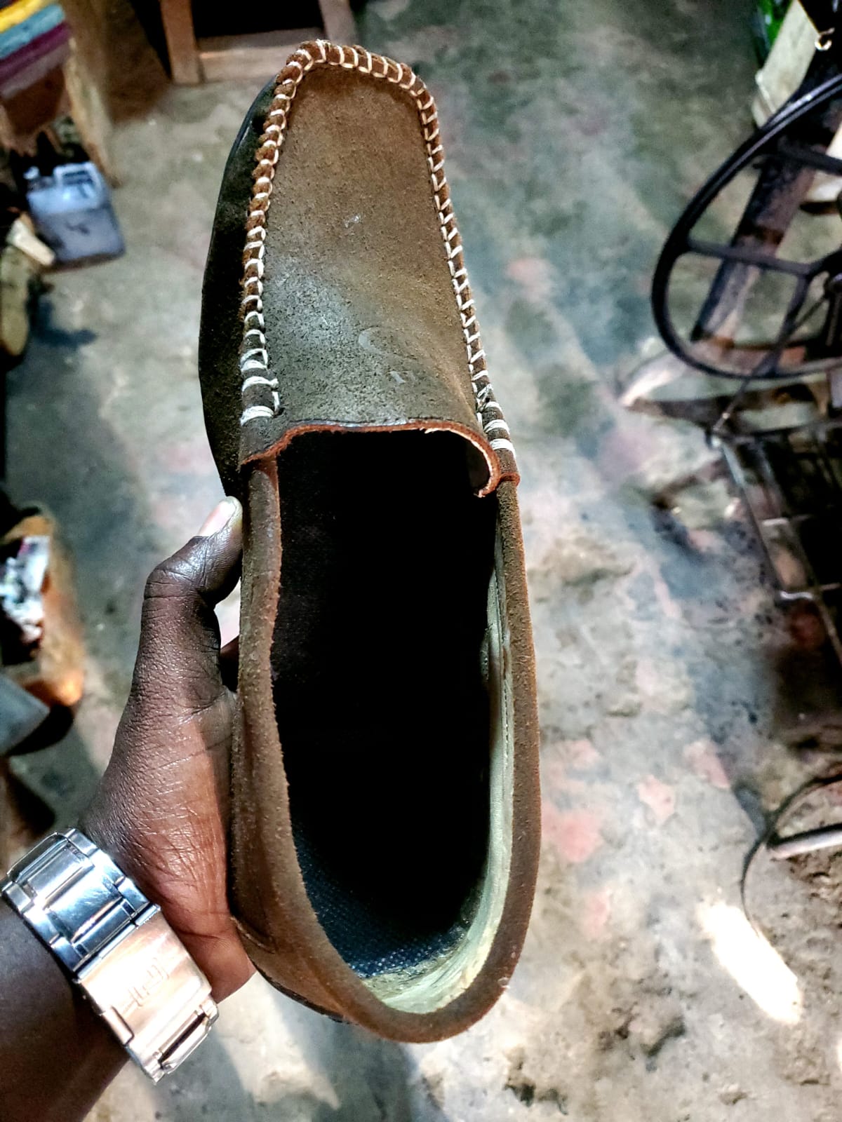 Good quality Loafer Leather Suede Shoes for Men