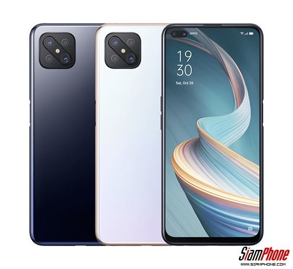 REFURBISHED  OPPO RENO4 Z 5G 128GB DISPLAY 6.4 INCHES 8GB RAM 128GB ROM RAR CAMERA 48MP + 8MP + 2MP FRONT CAMERA 32.0MP BATTERY CAPACITY 4300mAh ANDROID 10