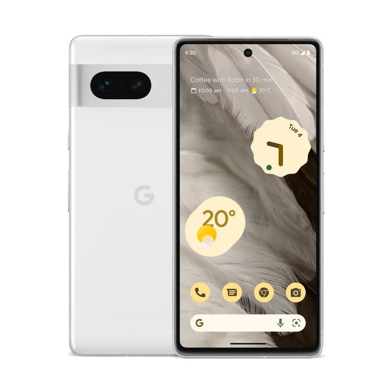 REFURBISHED  GOOGLE PIXEL 7  128GB ROM 8GB RAM DISPLAY 6.3 INCHES REAR CAMERA  50MP + 12MP FRONT CAMERA 10.8 MP BATTERY CAPACITY 4335 Mah ANDROID 15