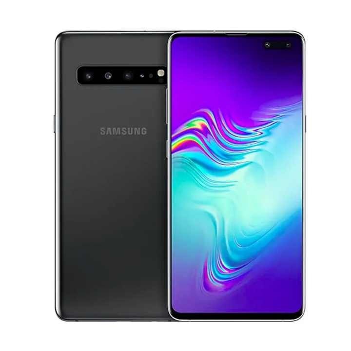 REFURBISHED SAMSUNG S10 5G 256GB ROM 8GB RAM DISPLAY 6.7 INCHES REAR CAMERA 12MP + 12MP + 16MP + 0.038MP ANDROID 12 GOLD