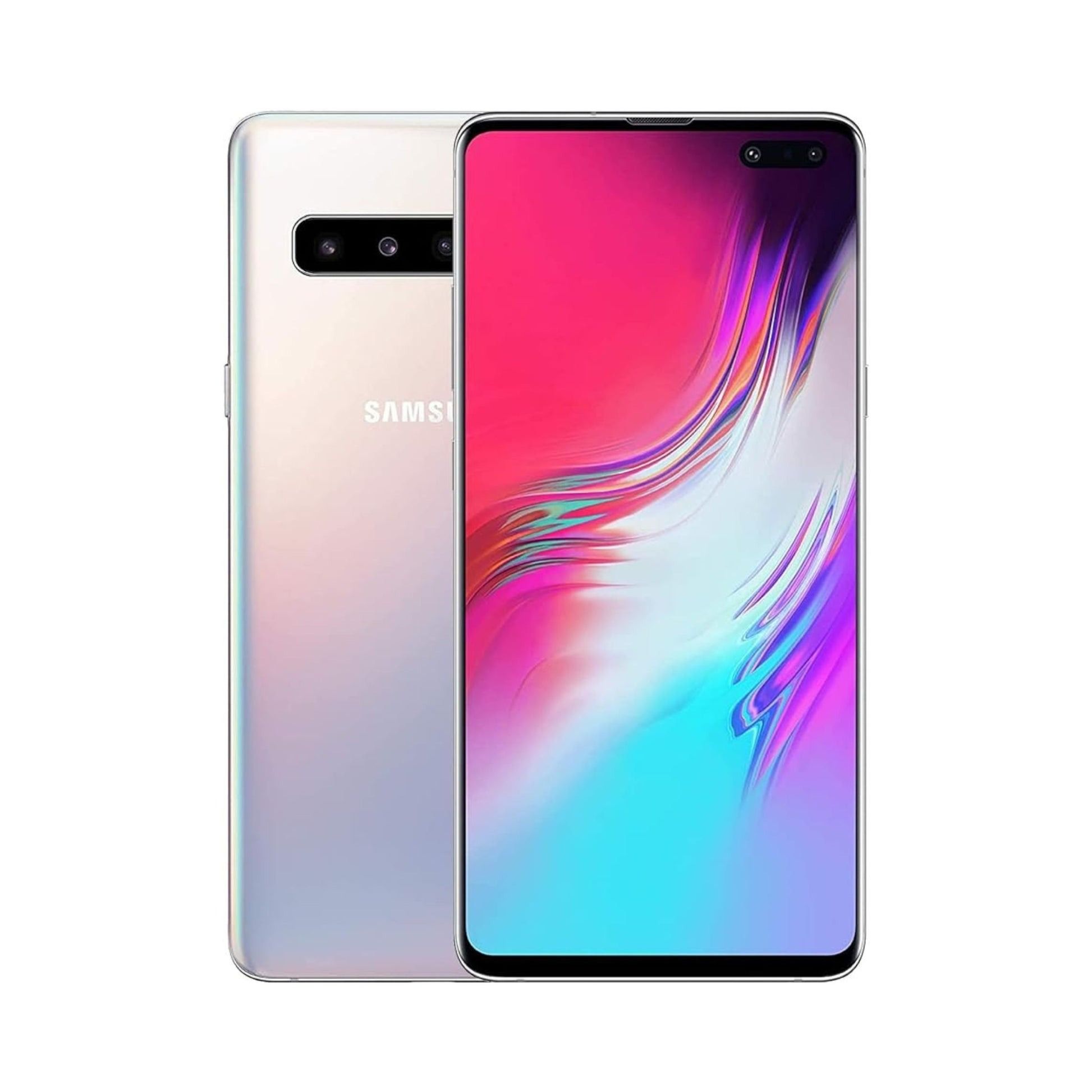REFURBISHED SAMSUNG S10 5G 256GB ROM 8GB RAM DISPLAY 6.7 INCHES REAR CAMERA 12MP + 12MP + 16MP + 0.038MP ANDROID 12 GOLD