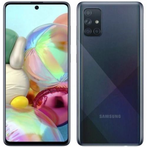 REFURBISHED SAMSUNG A71 5G 128GB ROM 8GB RAM DISPLAY 6.7 INCHES 8GB RAM 128GB ROM REAR CAMERA 64MP + 12MP + 5MP + 5MP BATTERY CAPACITY 4500Mah