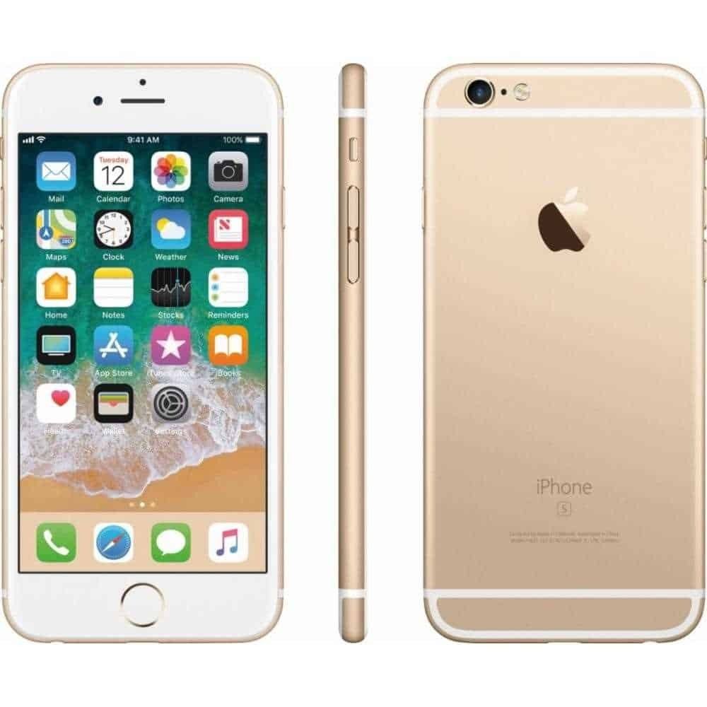 REFURBISHED IPHONE 6S PLUS 64GB ROM DISPLAY 5.5 INCHES REAR CAMERA 12MP FRONT CAMERA 5MP BATTERY CAPACITY 100% IOS 15