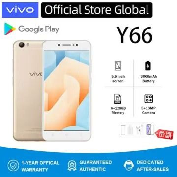 REFURBISHED VIVO Y66 3GB RAM 32GB ROM DISPLAY 5.5 INCHES REAR CAMERA 13MP FRONT CAMERA 16MP BATTERY CAPACITY 3000MAH ANDROID 6 GOLD
