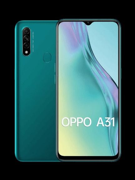 REFURBISHED OPPO A31 128GB ROM 6GB RAM DISPLAY 6.5 INCHES REAR CAMERA 12MP + 2MP + 2MP FRONT CAMERA  8.0MP FINGERPRINT UNLOCK BATTERY CAPACITY 4230MAH RED