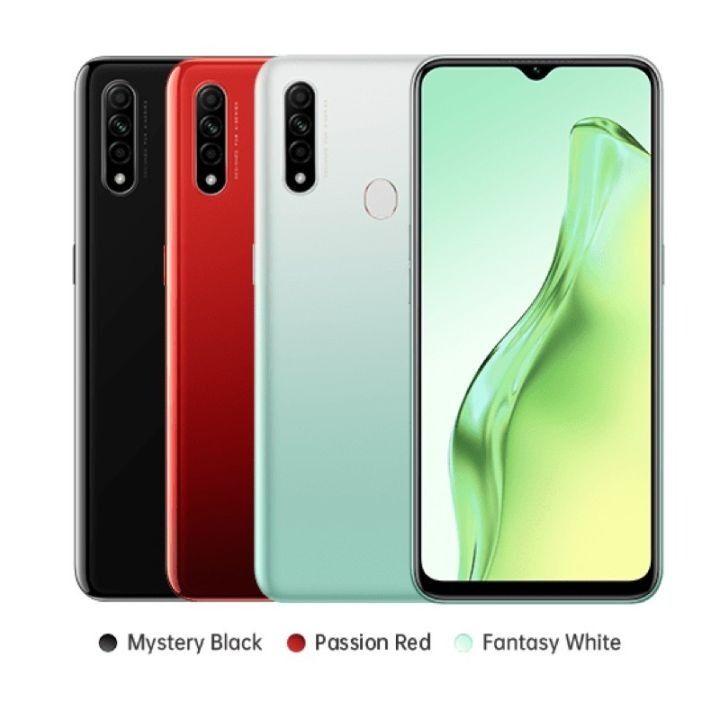 REFURBISHED OPPO A31 128GB ROM 6GB RAM DISPLAY 6.5 INCHES REAR CAMERA 12MP + 2MP + 2MP FRONT CAMERA  8.0MP FINGERPRINT UNLOCK BATTERY CAPACITY 4230MAH RED