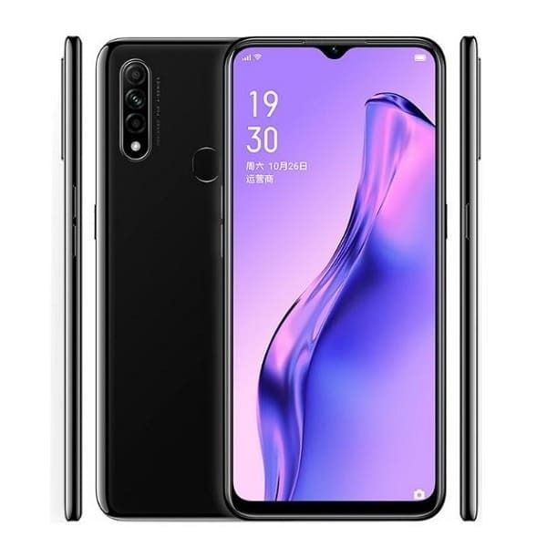 REFURBISHED OPPO A31 128GB ROM 6GB RAM DISPLAY 6.5 INCHES REAR CAMERA 12MP + 2MP + 2MP FRONT CAMERA  8.0MP FINGERPRINT UNLOCK BATTERY CAPACITY 4230MAH RED