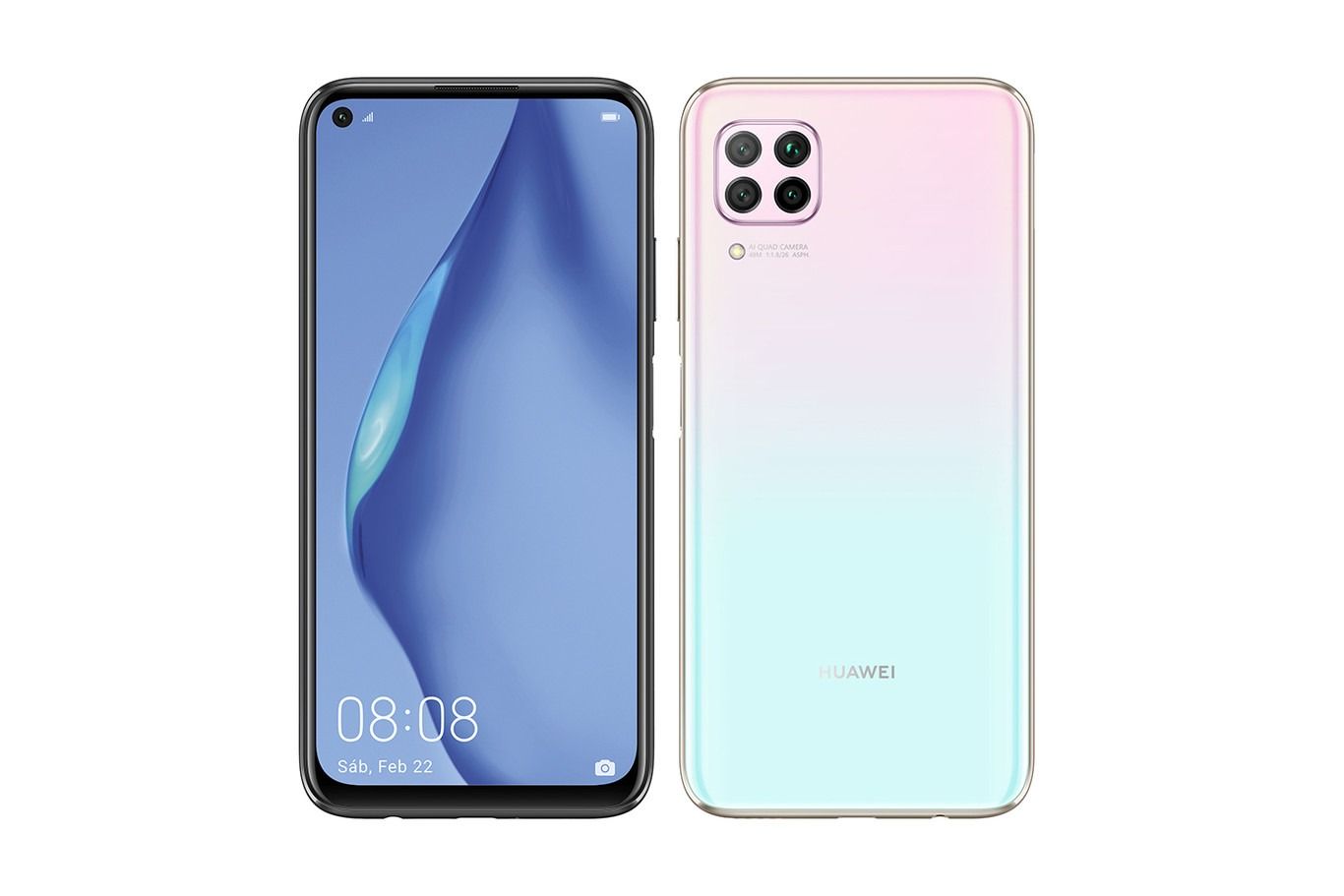 REFURBISHED HUAWEI P40 LITE 8GB RAM 128GB DISPLAY 6.4 INCHES REAR CAMERA 48MP + 8MP + 2MP + 2MP BATTERY CAPACITY 4200MAH HUAWEI STORE PINK