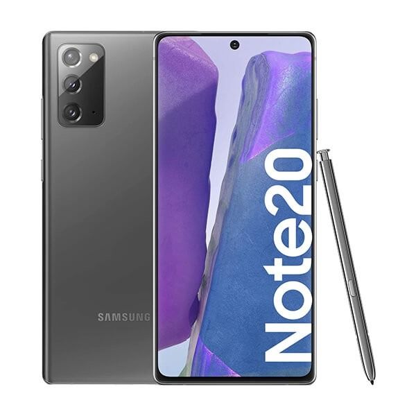 SEALED SAMSUNG NOTE 20 5G 8GB RAM 128GB ROM DISPLAY 6.7 INCHES TRIPPLE REAR CAMERA 12MP + 64MP + 12MP BATTERY CAPACITY 4300 MAH MYSTIC BRONZE/GREEN