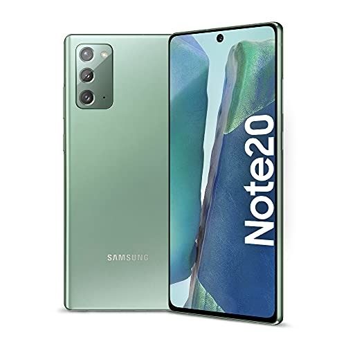 SEALED SAMSUNG NOTE 20 5G 8GB RAM 128GB ROM DISPLAY 6.7 INCHES TRIPPLE REAR CAMERA 12MP + 64MP + 12MP BATTERY CAPACITY 4300 MAH MYSTIC BRONZE/GREEN