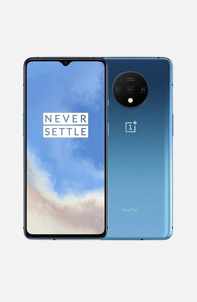 REFURBISHED ONEPLUS 7T 256GB ROM 8GB RAM DISPLAY 6.55 INCHES REAR CAMERA 48MP + 16MP + 12MP FRONT CAMERA 16MP GRAY