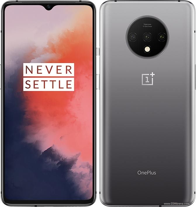 REFURBISHED ONEPLUS 7T 256GB ROM 8GB RAM DISPLAY 6.55 INCHES REAR CAMERA 48MP + 16MP + 12MP FRONT CAMERA 16MP GRAY