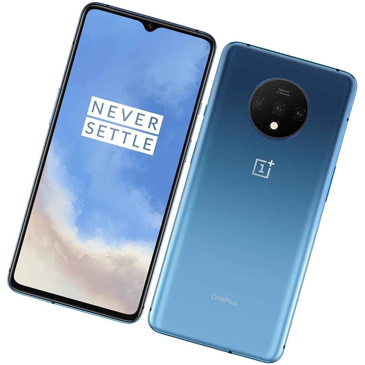 REFURBISHED ONEPLUS 7T 256GB ROM 8GB RAM DISPLAY 6.55 INCHES REAR CAMERA 48MP + 16MP + 12MP FRONT CAMERA 16MP GRAY