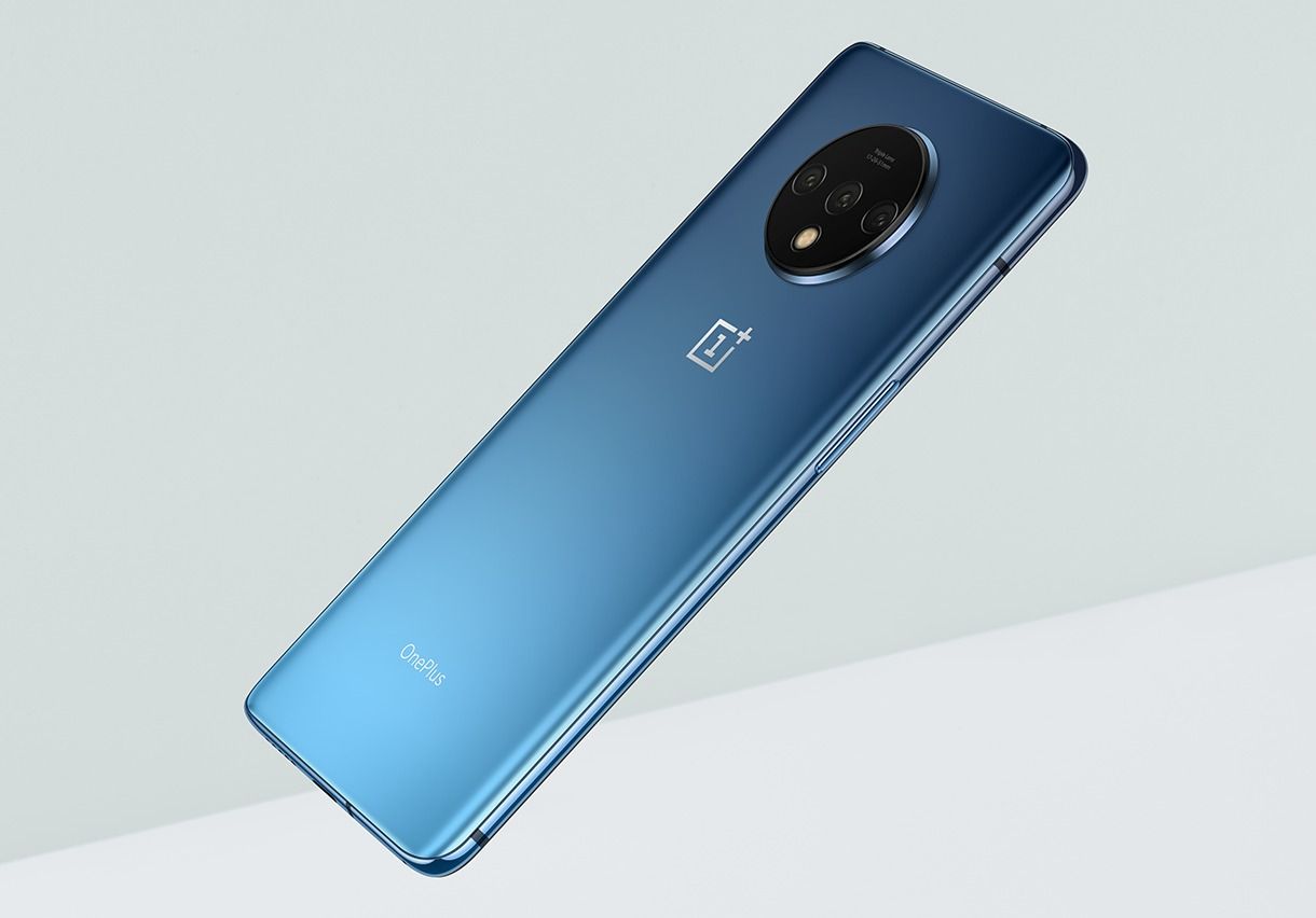 REFURBISHED ONEPLUS 7T 256GB ROM 8GB RAM DISPLAY 6.55 INCHES REAR CAMERA 48MP + 16MP + 12MP FRONT CAMERA 16MP GRAY