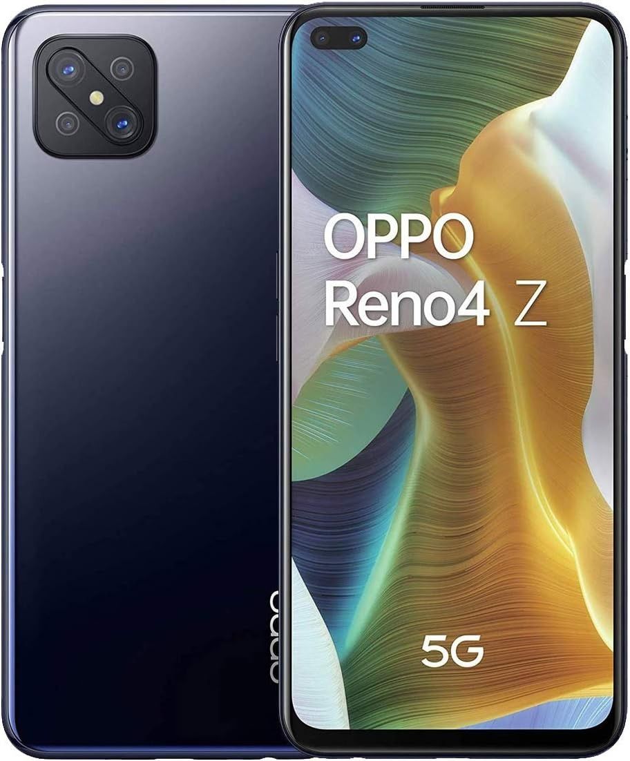 REFURBISHED OPPO RENO 4 Z 128GB ROM 8GB RAM 6.43 INCHES REAR CAMERA 48MP + 8MP + 2MP+2MP FRONT CAMERA 16MP+2MP  BATTERY CAPACITY  4000mAH ANDROID 10