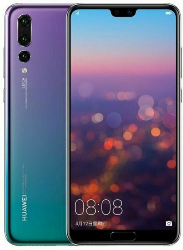 REFURBISHED HUAWEI P20 PRO 128GB ROM 6GB RAM DISPLAY 6.1 INCHES REAR CAMERA 40MP FRONT CAMERA 24MP BATTERY CAPACITY 4000Mah