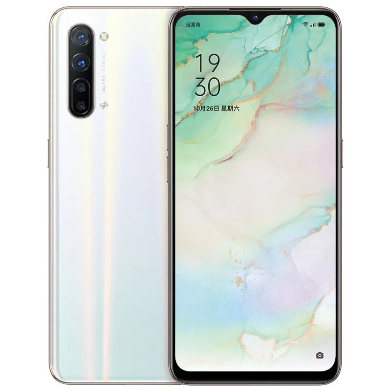 REFURBISHED OPPO RENO 3 5G 128GB ROM 8GB RAM DISPLAY 6.4 INCHES REAR CAMERA 64MP + 8MP + 2MP + 2MP FRONT CAMERA 32MP NO FINGERPRINT