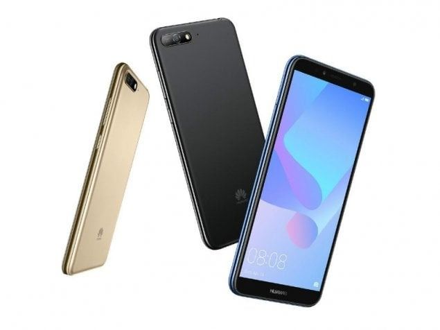 REFURBISHED HUAWEI Y6 PRIME 2018 32GB ROM 2GB RAM DISPLAY 5.7 INCHES FRONT CAMERA 5MP REAR CAMERA 13MP ANDROID 8 gold/blue