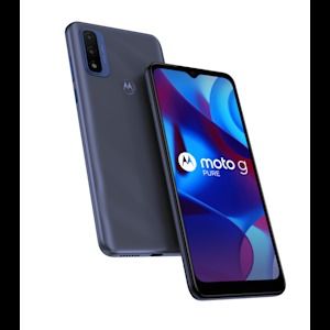 REFURBISHED MOTOROLA MOTO G PURE 32GB ROM 3GB RAM DISPLAY 6.5 INCHES REAR CAMERA 13MP + 2MP FRONT CAMERA 5MP BATTERY CAPACITY 5000MAH ANDROID 11