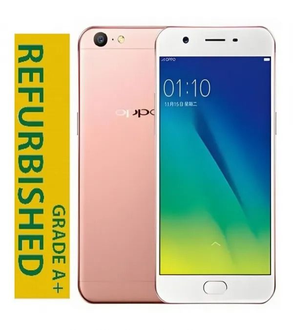 REFRUBISHED OPPO A57 32GB ROM 3GB RAM DISPLAY 5.2 INCHES REAR CAMERA 13MP FRONT CAMERA 5MP GOLD/BLACK