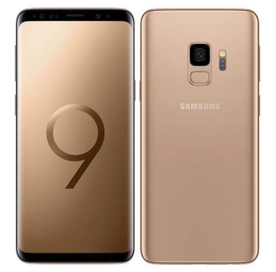 SAMSUNG GALAXY S9 128GB ROM 4GB RAM DISPLAY 5.8 INCHES REAR CAMERA  12.0MP FRONT CAMERA 8.0MP FINGERPRINT UNLOCK SUPER AMOLED CURVED DISPLAY