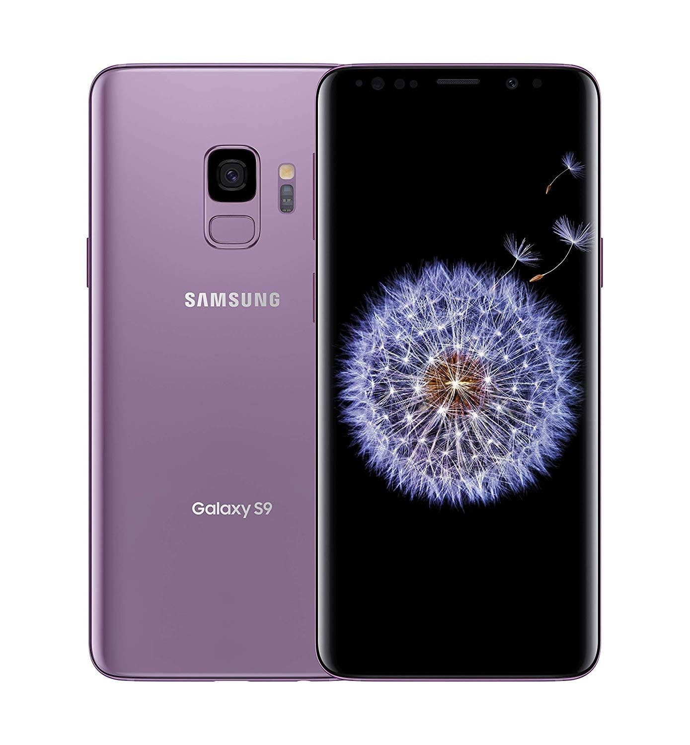 SAMSUNG GALAXY S9 128GB ROM 4GB RAM DISPLAY 5.8 INCHES REAR CAMERA  12.0MP FRONT CAMERA 8.0MP FINGERPRINT UNLOCK SUPER AMOLED CURVED DISPLAY