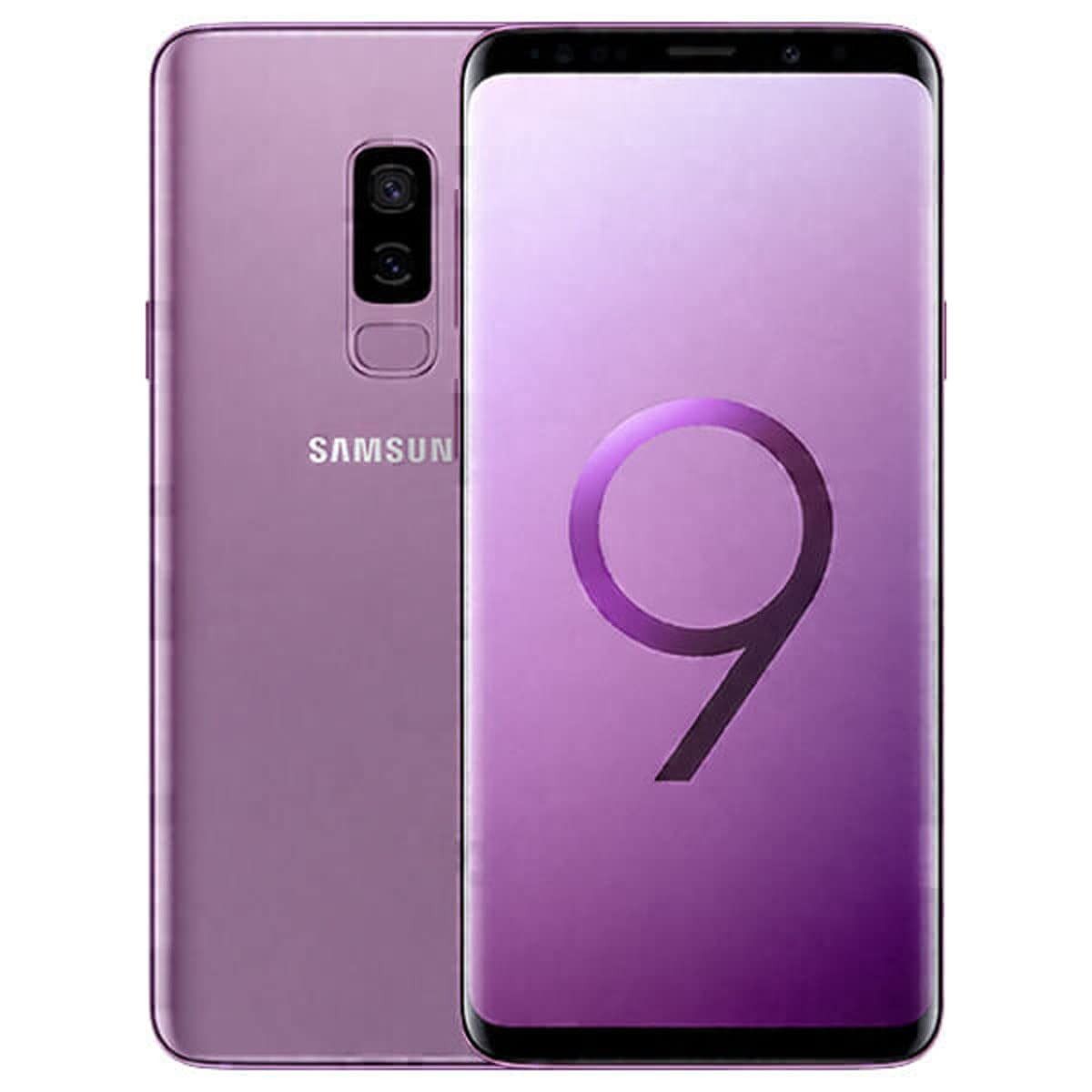 SAMSUNG GALAXY S9+ 64GB ROM 4GB RAM DISPLAY 6.2 INCHES REAR CAMERA 12MP FRONT CAMERA 8MP  SINGLE SIM CURVED SUPER AMOLED DISPLAY