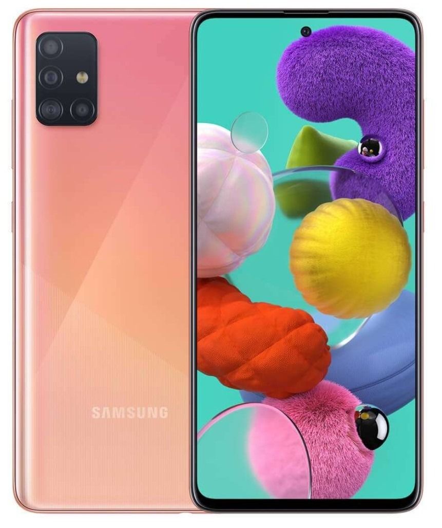 SAMSUNG GALAXY A51 128GB ROM 6GB RAM DISPLAY 6.5 INCHES REAR CAMERA 48MP + 12MP + 5MP + 5MP FRONT CAMERA  32MP BATTERY CAPACITY 4000Mah ANDROID 13