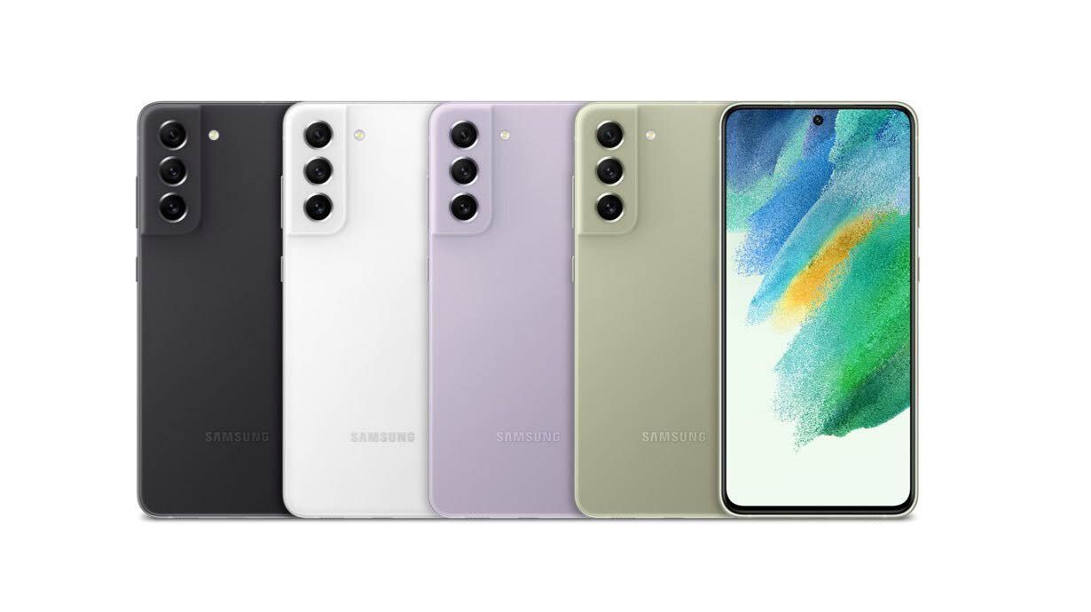 REFURBISHED SAMSUNG S21 FE 5G 128GB ROM 6GB RAM DISPLAY  6.4 INCHES REAR CAMERA 12MP + 12MP + 8MP FRONT CAMERA 32MP ANDROID 15 BATTERY CAPACITY 4500Mah