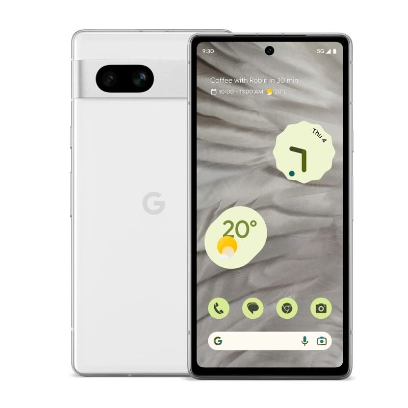 REFURBISHED GOOGLE PIXEL 7A 128GB ROM 8GB RAM DISPLAY 6.1 INCHES REAR CAMERA 64MP + 12MP FRONT CAMERA 10.8 MP BATTERY CAPACITY 4385Mah ANDROID 16