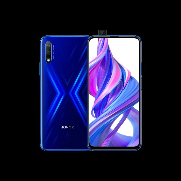 REFURBISHED HUAWEI HONOR 9X 6GB RAM 128GB ROM DISPLAY 6.6 INCHES REAR CAMERA 48MP + 8MP + 2MP BATTERY CAPACITY 4000MAH