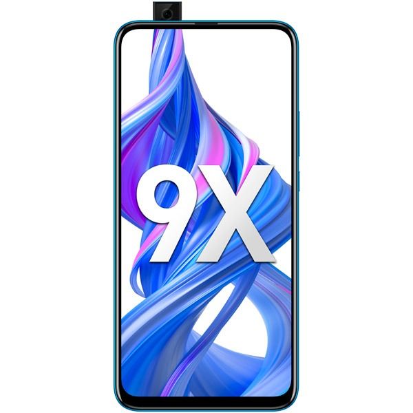 REFURBISHED HUAWEI HONOR 9X 6GB RAM 128GB ROM DISPLAY 6.6 INCHES REAR CAMERA 48MP + 8MP + 2MP BATTERY CAPACITY 4000MAH