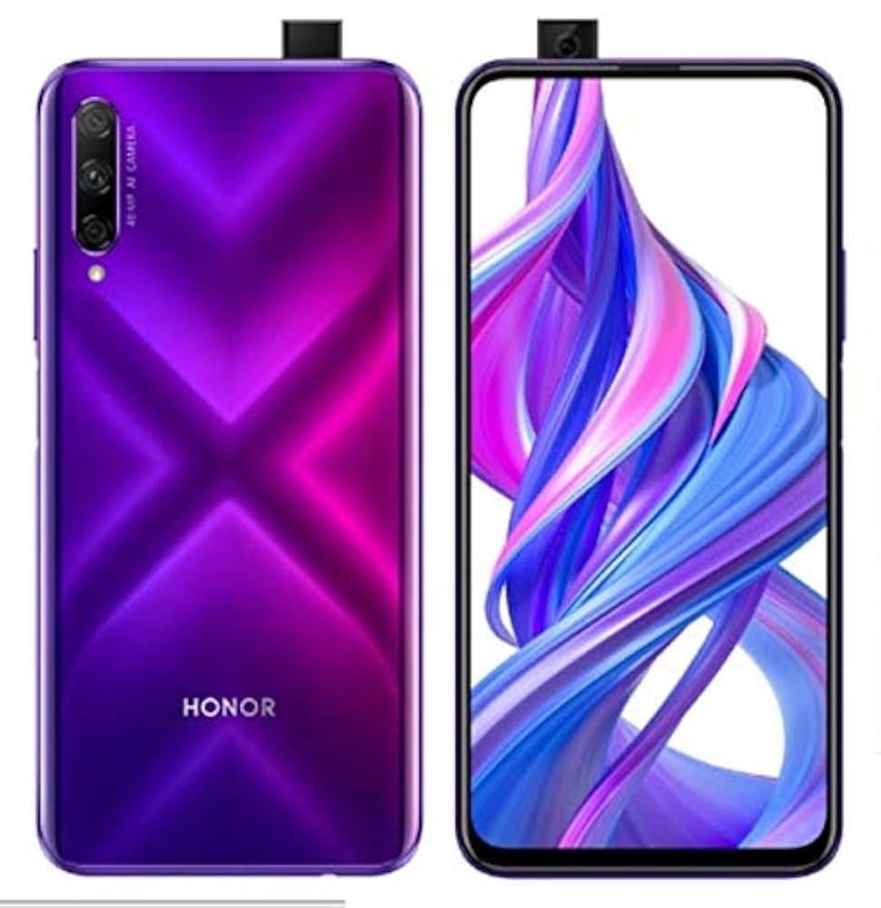 REFURBISHED HUAWEI HONOR 9X 6GB RAM 128GB ROM DISPLAY 6.6 INCHES REAR CAMERA 48MP + 8MP + 2MP BATTERY CAPACITY 4000MAH