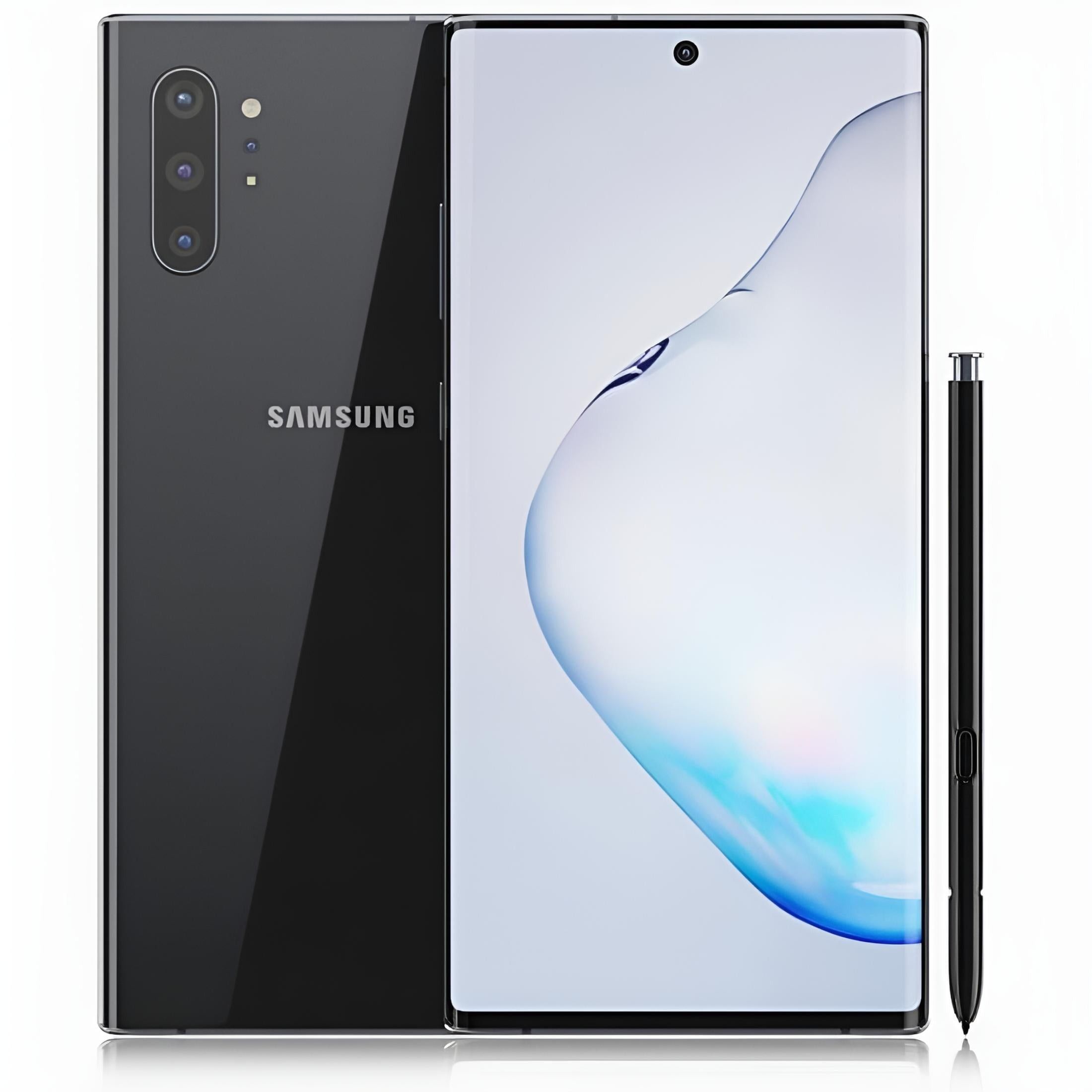 REFURBISHED SAMSUNG GALAXY NOTE 10 256GB ROM 8GB RAM DISPLAY 6,30 INCHES REAR CAMERA 12MP + 16MP + 12MP FRONT CAMERA 10MP BLACK