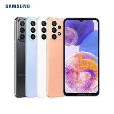 REFURBISHED SAMSUNG A23 5G 128GB ROM 4GB RAM DISPLAY 6.6 INCHES REAR CAMERA 50MP + 5MP + 2MP + 2MP FRONT CAMERA 8MP BATTERY CAPACITY 5000MAH