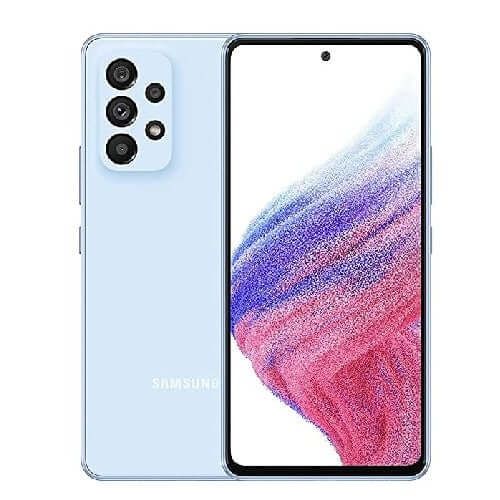 REFURBISHED SAMSUNG A23 5G 128GB ROM 4GB RAM DISPLAY 6.6 INCHES REAR CAMERA 50MP + 5MP + 2MP + 2MP FRONT CAMERA 8MP BATTERY CAPACITY 5000MAH