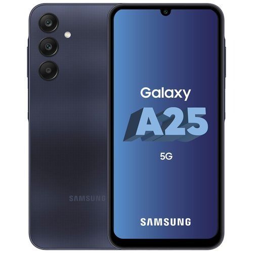 REFURBISHED SAMSUNG A25 5G 128GB ROM 6GB RAM DISPLAY 6.5 INCHES REAR CAMERA  50MP + 8MP + 2MP FRONT CAMERA 13MP BATTERY CAPACITY 5000Mah ANDROID 15