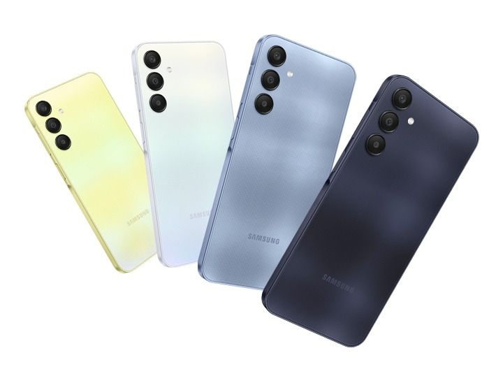 REFURBISHED SAMSUNG A25 5G 128GB ROM 6GB RAM DISPLAY 6.5 INCHES REAR CAMERA  50MP + 8MP + 2MP FRONT CAMERA 13MP BATTERY CAPACITY 5000Mah ANDROID 15