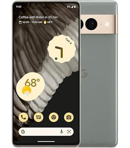 REFURBISHED GOOGLE PIXEL 7 PRO 12GB RAM 128GB ROM DISPLAY 6.7 INCHES REAR CAMERA 50MP + 48MP + 12MP FRONT CAMERA 10.8MP ANDROID 15 BATTERY 5000MAH  BLACK