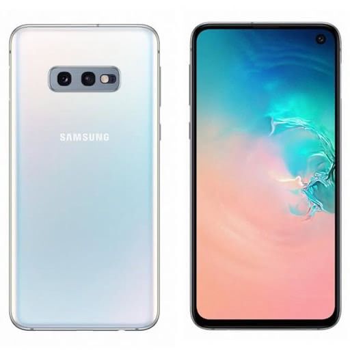 REFURBISHED SAMSUNG S10E 128GB ROM 6GB RAM DISPLAY 5.8 INCHES REAR CAMERA 12MP + 16MP FRONT CAMERA 10MP ANDROID 12 BLUE