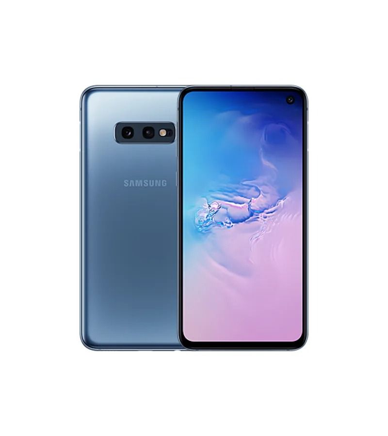 REFURBISHED SAMSUNG S10E 128GB ROM 6GB RAM DISPLAY 5.8 INCHES REAR CAMERA 12MP + 16MP FRONT CAMERA 10MP ANDROID 12 BLUE