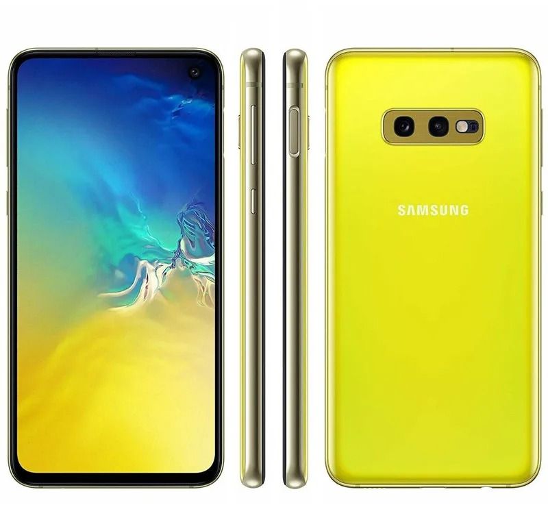 REFURBISHED SAMSUNG S10E 128GB ROM 6GB RAM DISPLAY 5.8 INCHES REAR CAMERA 12MP + 16MP FRONT CAMERA 10MP ANDROID 12 BLUE