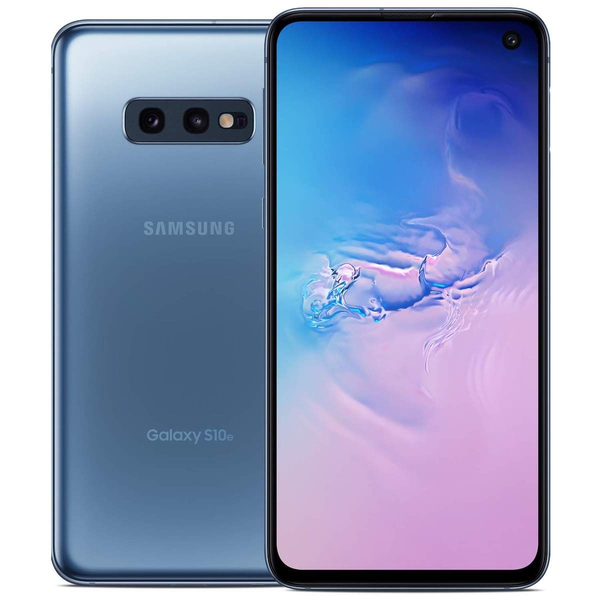 REFURBISHED SAMSUNG S10E 128GB ROM 6GB RAM DISPLAY 5.8 INCHES REAR CAMERA 12MP + 16MP FRONT CAMERA 10MP ANDROID 12 BLUE