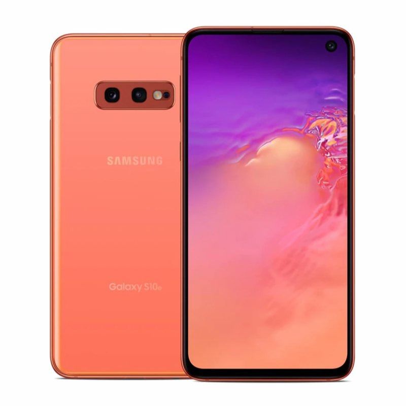 REFURBISHED SAMSUNG S10E 128GB ROM 6GB RAM DISPLAY 5.8 INCHES REAR CAMERA 12MP + 16MP FRONT CAMERA 10MP ANDROID 12 BLUE
