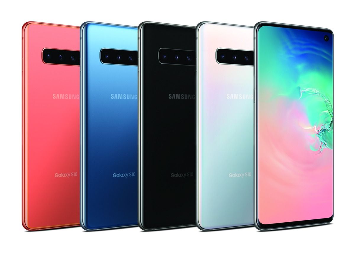 REFURBISHED SAMSUNG S10+ 128GB ROM 8GB RAM CURVED SCREEN DISPLAY 6.4 INCHES REAR CAMERA 12MP + 12MP + 16MP FRONT CAMERA 10MP + 8MP BATTERY CAPACITY 4100Mah