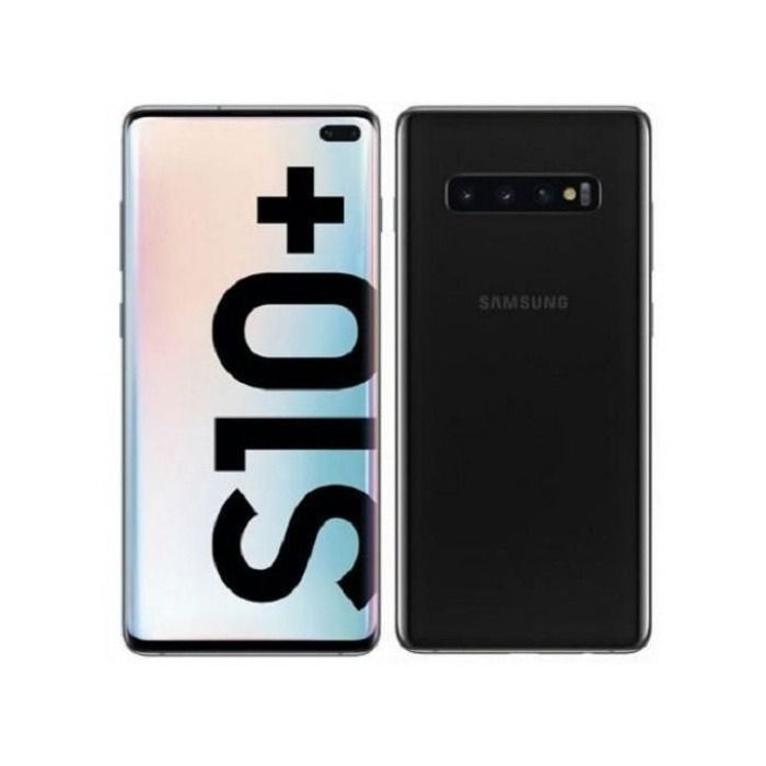 REFURBISHED SAMSUNG S10+ 128GB ROM 8GB RAM CURVED SCREEN DISPLAY 6.4 INCHES REAR CAMERA 12MP + 12MP + 16MP FRONT CAMERA 10MP + 8MP BATTERY CAPACITY 4100Mah