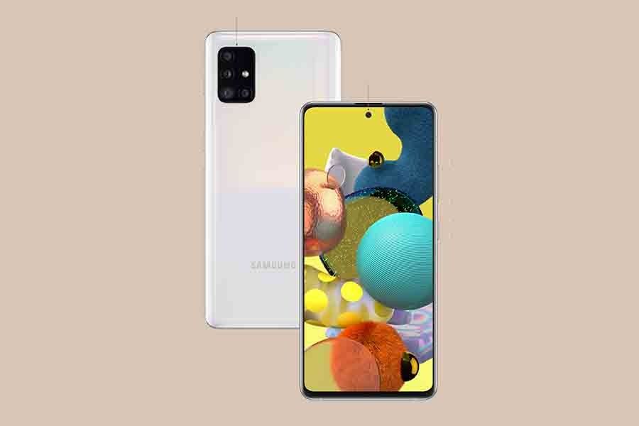REFURBISHED SAMSUNG A51 5G 8GB RAM 128GB ROM REAR QUAD CAMERA 48MP + 12MP + 5MP + 5MP FRONT CAMERA 32MP BATTERY CAPACITY 5000Mah