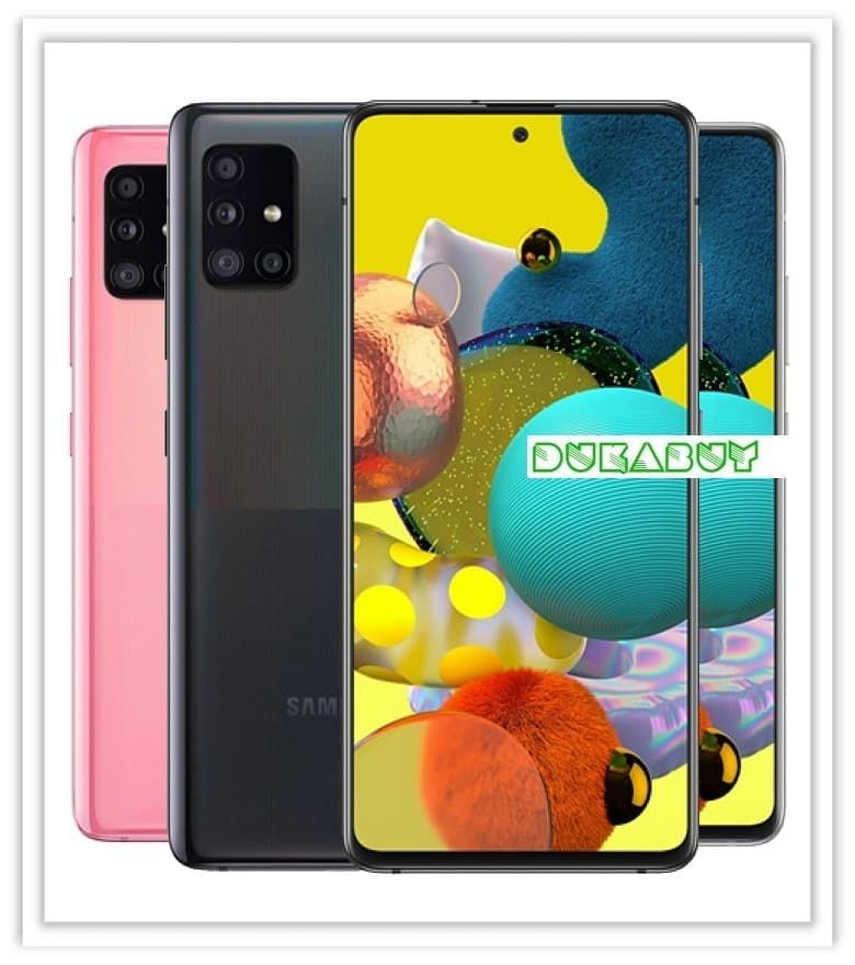 REFURBISHED SAMSUNG A51 5G 8GB RAM 128GB ROM REAR QUAD CAMERA 48MP + 12MP + 5MP + 5MP FRONT CAMERA 32MP BATTERY CAPACITY 5000Mah