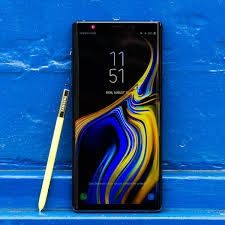 REFURBISHED SAMSUNG NOTE 9 128GB ROM 6GB RAM DISPLAY 6.4 INCHES REAR CAMERA 12MP FRONT CAMERA 8MP BATTERY CAPACITY 4000 Mah ANDROID 10